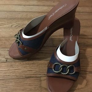 Women’s Coldwater Creek Sandals With Heel